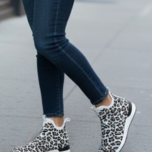 Leopard Print Ankle Boots